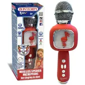 Bontempi 48 5110, Speelgoedmicrofoon, 5 jaar, Rood, Zilver