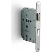 Formani Basics LBLA-N56 klavier/sleutel deurslot afgerond - mat RVS