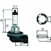 Diederichs LID10038 Gloeilamp, verstraler