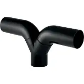 Geberit PE Broekstuk 2 x 90° met lange pijpen, 367.458.16.1