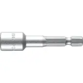 Wiha 704419100 Dopsleutelinzet magnetisch Standard 55 mm zeskant 1/4" in box - 38722