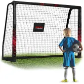 Neo-Sport Voetbaldoel 180 x 120 x 60 cm NS-463 zwart en rood