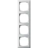 Gira 021403 Frame 4-voudig System 55, Standaard 55 Zuiver wit (glanzend) 1 stuk(s)