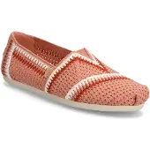 Toms Alpargata Classic Katoenen Dames Middenroze Espadrilles