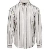 BOSS Overhemd 'Ricoplus' beige / donkerbeige / zwart