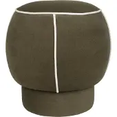 White Label Poef Marina Stool Green