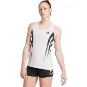 Adidas Sporttop 'Adizero' zwart / wit