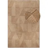 Villeroy & Boch Wollen Vloerkleed Ursule - Bruin 120 x 170 cm