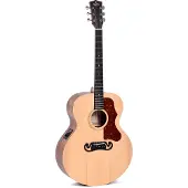 Sigma guitars GJME Natural Satin elektrisch-akoestische westerngitaar