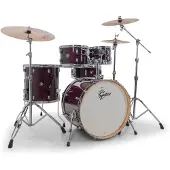 Gretsch drums Gretsch Catalina Maple 22 5pc With Istanbul Xist Cymbals Hardware & Throne Purple Gloss
