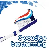 Aquafresh 3x Tandpasta Freshmint 3in1 Gezonde Tanden 2 X 75 Ml