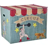 Rice - Raffia Storage Box with Circus Theme - Extra Large