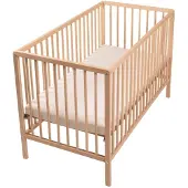 BabyTrold - Raw Cot - Beech - Natural