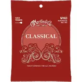Martin snarenset klassieke gitaar - M160 - silver wound & clear nylon medium tension ball end