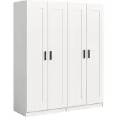 Xonox Kledingkast Visby | 2-delig | wit