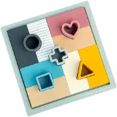 Bigjigs educatief houten mozaïek puzzel spel FSC gecertificeerd.