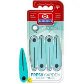 Dr. Marcus Easy Clip Fresh Garden luchtverfrisser met neutrafresh technologie - Autogeurtje voor in de auto - Tot 45 dagen geurverspreiding - 4 clips voor 4 sterktes