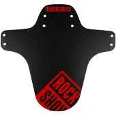 Rockshox Fork Fender Mudguard Rood,Zwart