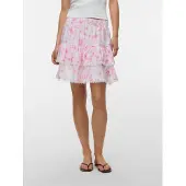Vero Moda Rok pink / wit