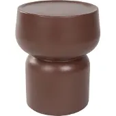 Housecraft living Eline Bijzettafel Rond 30 cm Terracotta
