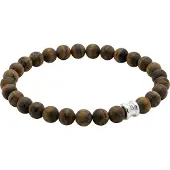 Steel & Barnett Armband Stones Basic Geel heren