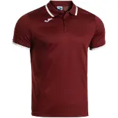 Joma Combi Premium Short Sleeve Polo Rood 11-12 Years Jongen
