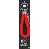 Depesche sleutelhanger stof Rock your Life muziek cadeau.