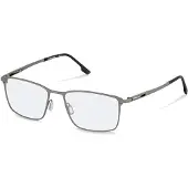Rodenstock Bril - - R7151 - Grijs/Zwart - Metaal - 57/18/145