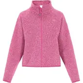 Schmuddelwedda Fleece jas roze gemêleerd
