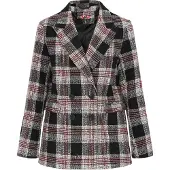 MyMo ROCKS Blazers lichtgrijs / rood / zwart