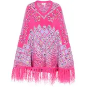 IZIA Cape geel / lila / pink / wit