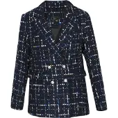 Faina Blazers blauw / zwart / wit