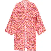 IZIA Kimono oranje / magenta / wit