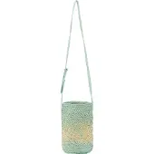 IZIA Schoudertas turquoise / lichtgeel