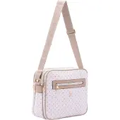 Briciole Schoudertas camel / ecru