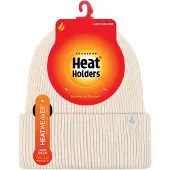 Heat Holder - Gevoerde geribbelde omzethoed voor dames - Room