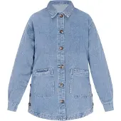 Usha Tussenjas blauw denim