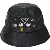 MyMo Pop Hoed 'Pop Eyetheme' geel / zwart / wit