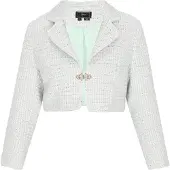 Faina Blazers pastelblauw / mintgroen