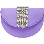 Faina Clutch lila / zilver