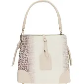 Faina Handtas mauve / poederroze / wit