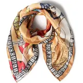 Braccialini Doek 'Foulard' beige / gemengde kleuren