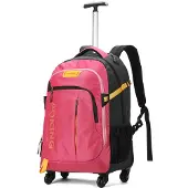 Aoking Rugzak oranje / fuchsia / zwart