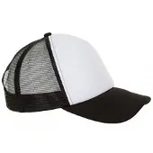 Sols Unisex Bubble Contrastcap (Wit/zwart)