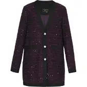 Faina Blazers aubergine