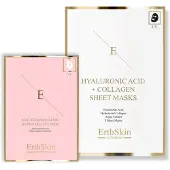 Erth Skin London Hyaluronzuur- en collageenmasker + oogkussentjes 1 St