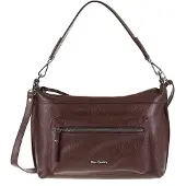 Pierre Cardin Schoudertas 'Seraphina' chocoladebruin