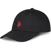 U.s. polo assn. Pet robijnrood / zwart