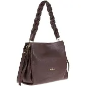 Pierre Cardin Schoudertas chocoladebruin