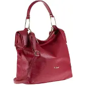 Pierre Cardin Schoudertas 'Lyra Elite' goud / robijnrood